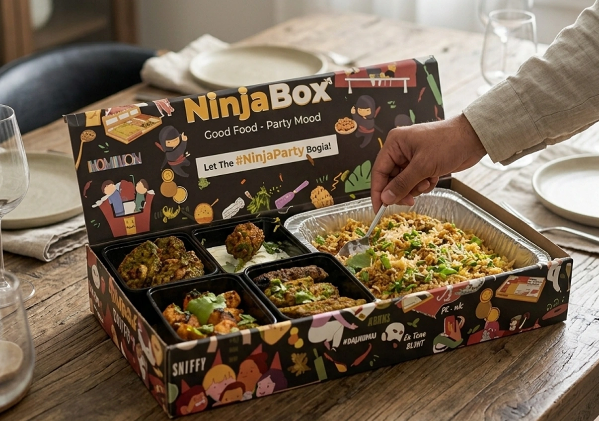 Caterninja provides online catering services